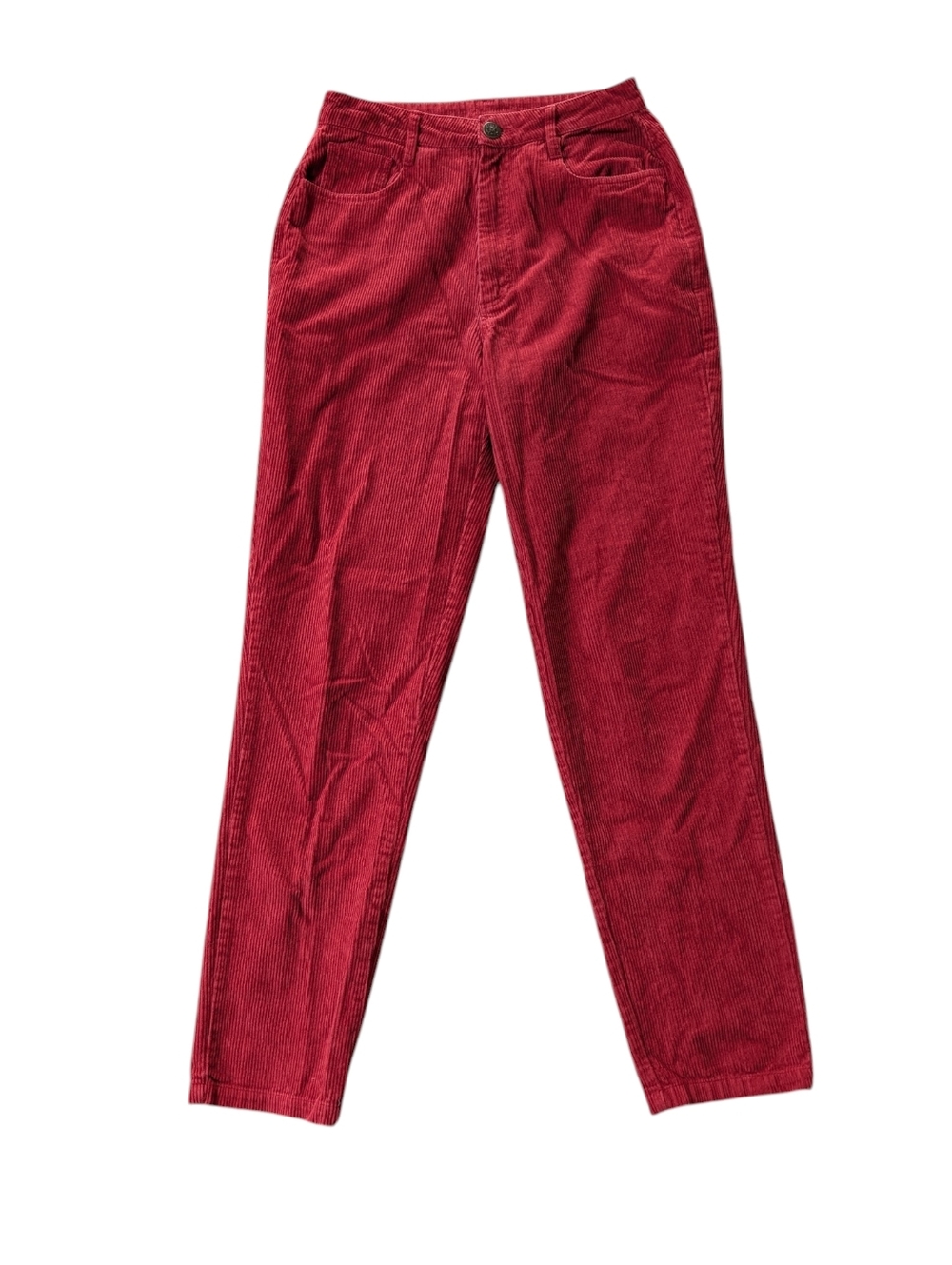 Lucy & Yak Red Corduroy Pants 26 X 32